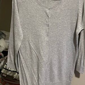 Old Navy gray cardigan XL Tall NWOT